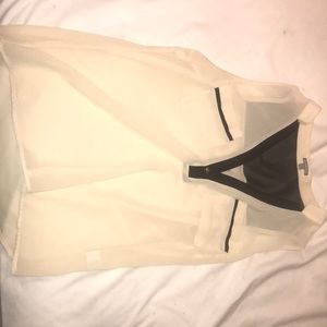 Cute Charlotte Russe sheer tank